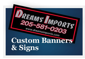 Car Dealer Custom Banners and Signs Example