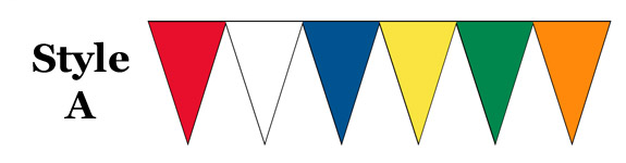 pennants style A